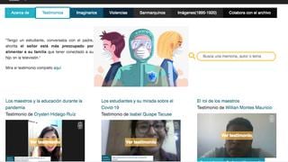 La Universidad de San Marcos lanza el Archivo Covid-19 Perú, un registro visual en línea sobre la actual pandemia de coronavirus