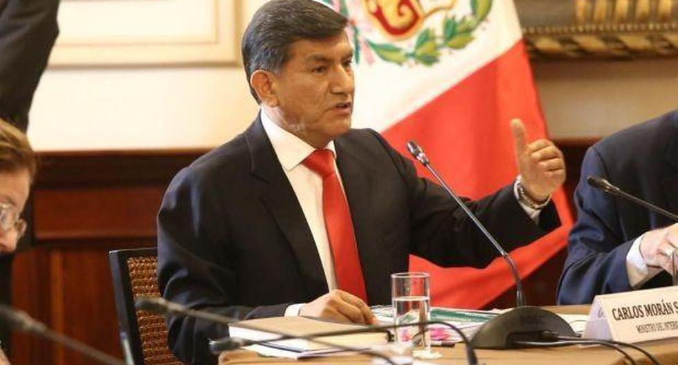 Carlos Morán se presentó ante la Comisión de Defensa del Congreso para explicar diligencia en la casa de Alan García. (Foto: GEC)