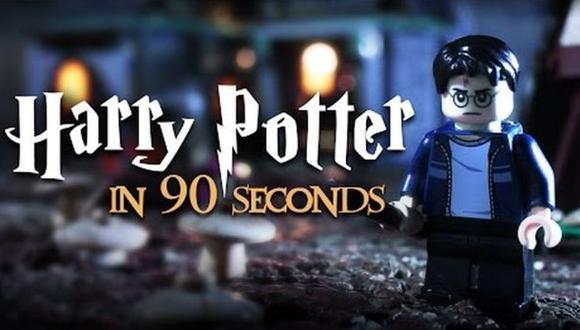 Todo Harry Potter en tan solo 90 segundos con Lego [VIDEO]