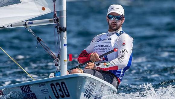 Stefano Peschiera puso a Perú entre los primeros 14 países del Mundial de Vela en Dinamarca. El atleta nacional se aseguró su presencia en los Juegos Olímpicos de Tokio 2022. (Foto: Facebook personal)