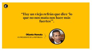 Ollanta Humala: las frases que dejó ante nacionalistas