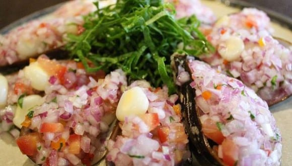 Choritos a la chalaca. (Foto: Facebook Reyes Marinos Restaurante)