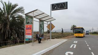 Metropolitano: presentan los primeros paraderos iluminados con energía solar