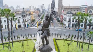 Cercado de Lima: así luce el restaurado monumento a Francisco Bolognesi y a los héroes caídos en la Batalla de Arica | FOTOS