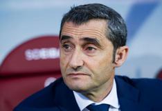 Ernesto Valverde se pronunció tras perder el invicto con el Barcelona