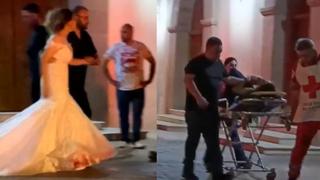 Matrimonio termina en tragedia: hombre es asesinado saliendo de su propia boda, en pleno atrio de la iglesia