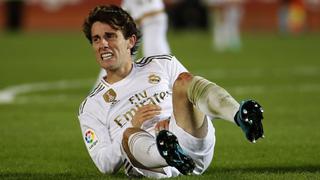 Real Madrid vs. Levante: Odriozola se lesionó y dejó a merengues sin laterales derechos