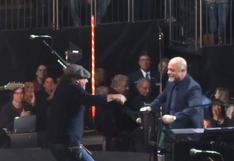 [VIDEO] Billy Joel y Brian Johnson interpretan juntos un tema de AC/DC