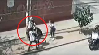 San Martín de Porres: capturan y golpean a delincuentes que robaron el celular a una mujer | VIDEO 