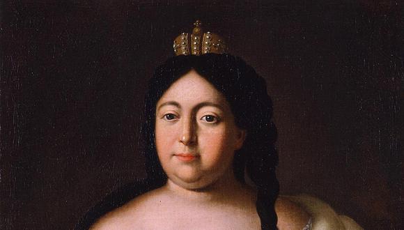 Retrato de la emperatriz Anna Ioannovna (1693-1740) / GETTY IMAGES.