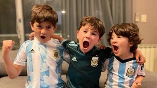El festejo de la familia Messi luego de la goleada 3-0 de Argentina ante Ecuador [FOTO]