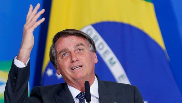 El presidente de Brasil, Jair Bolsonaro. REUTERS