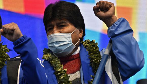 Evo Morales anuncia en Bolivia la creación de Runasur, una Unasur de los “pueblos”. (Foto: AIZAR RALDES / AFP).