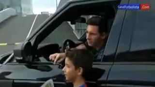 Niño a Lionel Messi: "La próxima Copa América la ganas"