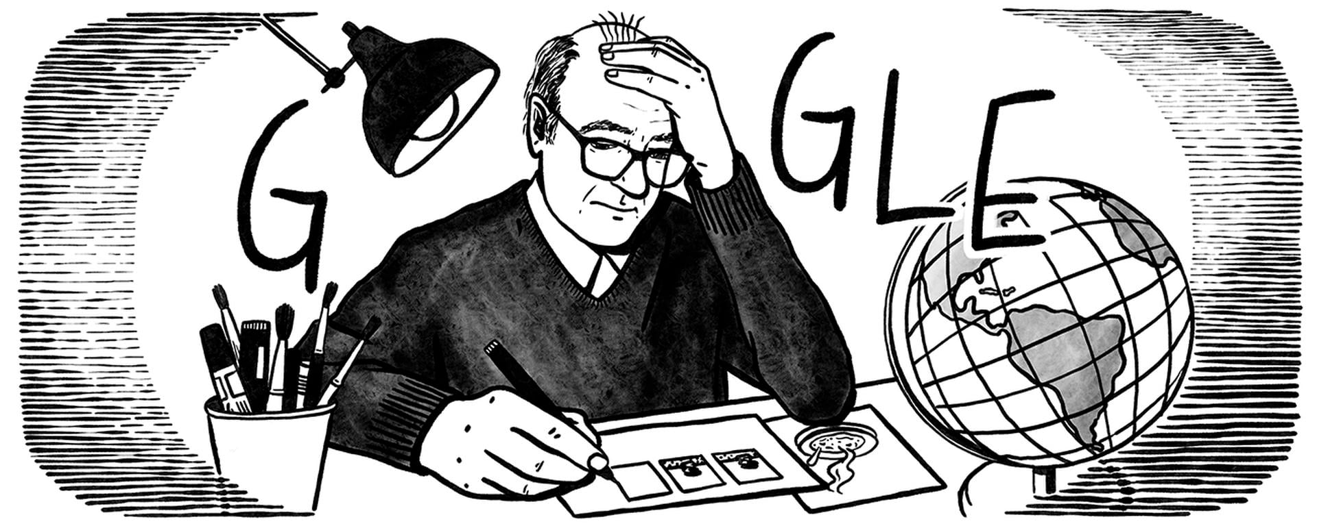 Homenaje a Quino: la historia detrás del doodle que nos recuerda al creador de Mafalda