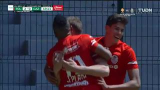 Toluca vs. Cruz Azul: Gastón Sauro marcó el 2-0 de los ‘Diablos Rojos’ | VIDEO