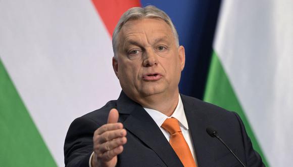 El primer ministro de Hungría, Viktor Orbán, en una imagen del 6 de abril de 2022. (ATILA KISBENEDEK / AFP).