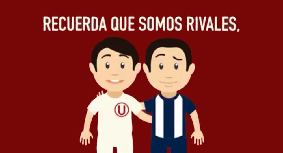 Universitario se animó a realizar una campaña que ha sido aplaudido por todos los actores del fútbol peruano, en especial a Alianza Lima (Foto: Facebook)