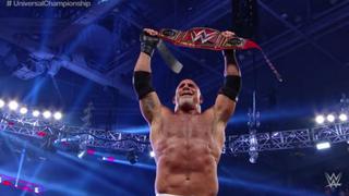 ¡Goldberg ganó título Universal! Venció a Owens en WWE Fastlane