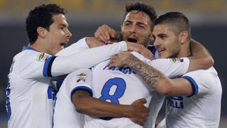 Inter de Milán derrotó 2-0 al Hellas Verona por la Serie A