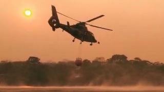 Los voraces incendios que Bolivia combate hace semanas y que ya afectaron a 600.000 hectáreas