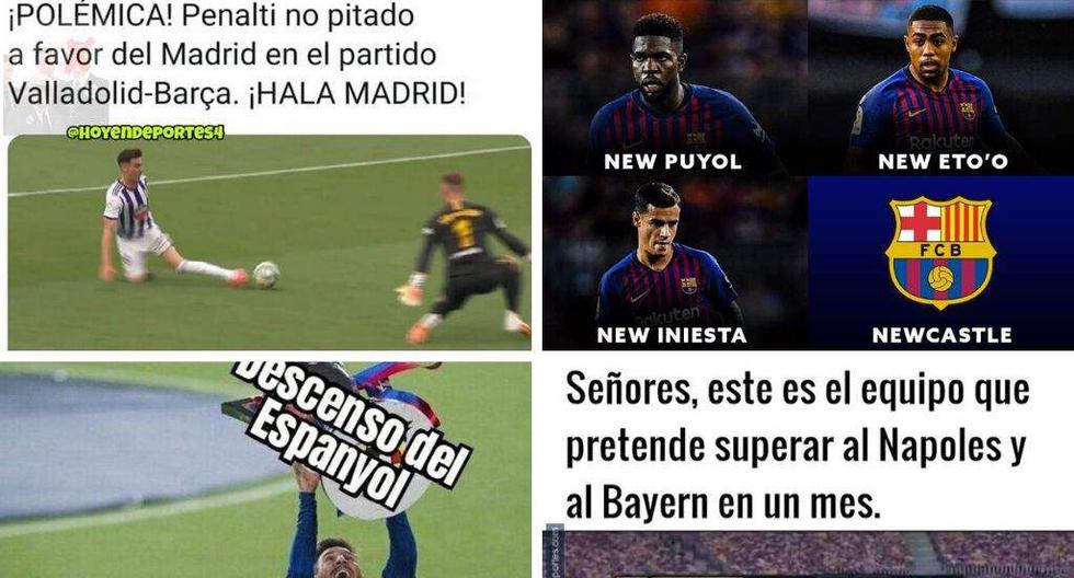 VER memes Barcelona vs. Valladolid, Facebook viral: no te pierdas los