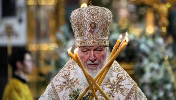 El patriarca ruso Kiril alerta que intentar vencer a Rusia sería “el fin del mundo”. (ALEXANDER ZEMLIANICHENKO / AFP).