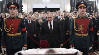 Rusia: Los funerales del embajador asesinado en Turquía