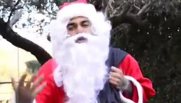 Instagram: Dani Alves se disfrazó de Santa Claus y dejó saludo