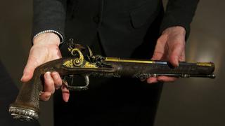 Las pistolas de Simón Bolívar que se subastan en EE.UU. [FOTOS]