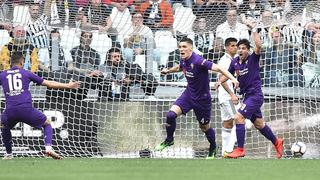 Juventus vs Fiorentina: Nikola Milenkovic y el 1-0 tras aprovechar rebote de Szczesny | VIDEO