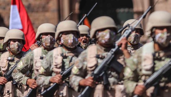 Las Fuerzas Armadas cumplen un rol no deliberante, según el Ministerio de Defensa. (Foto: archivo GEC)