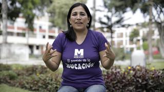 Flor Pablo señala que el Partido Morado está “a la expectativa” de una reunión con Pedro Castillo 