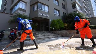 Coronavirus en Perú: Municipalidad de Miraflores realiza trabajos de limpieza y desinfección de calles | VIDEO