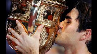 Roger Federer y sus siete títulos de Basilea en imágenes