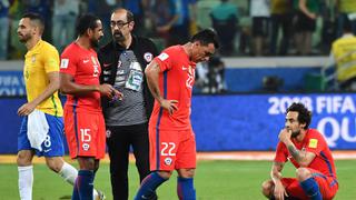 Jugadores chilenos devastados tras quedar fuera del Mundial