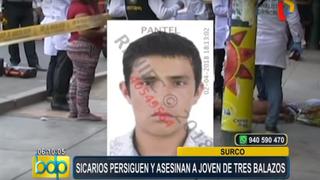 Surco: hincha de Alianza fue asesinado a balazos por sicarios