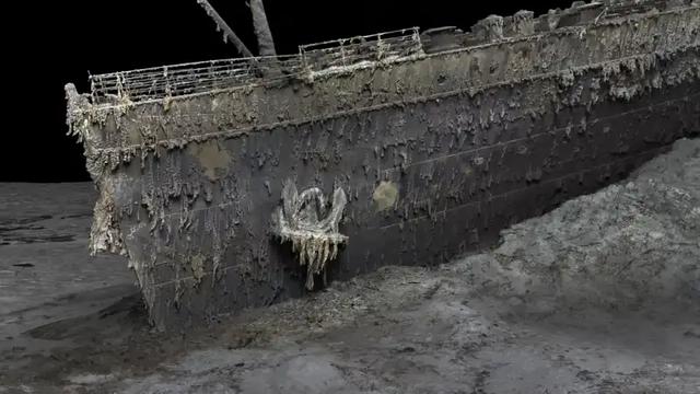 Estas son las impresionantes imágenes del primer escaneo 3D del Titanic