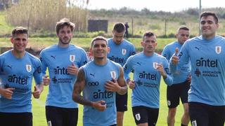 Perú vs. Uruguay: ‘charrúas’ realizaron primer entrenamiento con diez futbolistas [FOTOS]