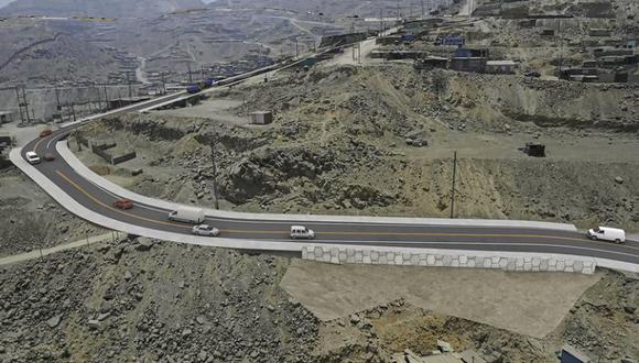 Obra de 9 km, que cuenta con una inversión de S/60 millones, concluiría en agosto. Foto: MML