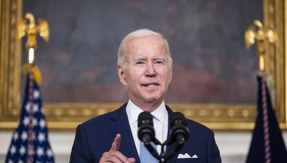 Joe Biden tuvo una llamada de alrededor de dos horas con su homólogo de China, Xi Jinping. (Foto referencial: EFE/EPA/JIM LO SCALZO)