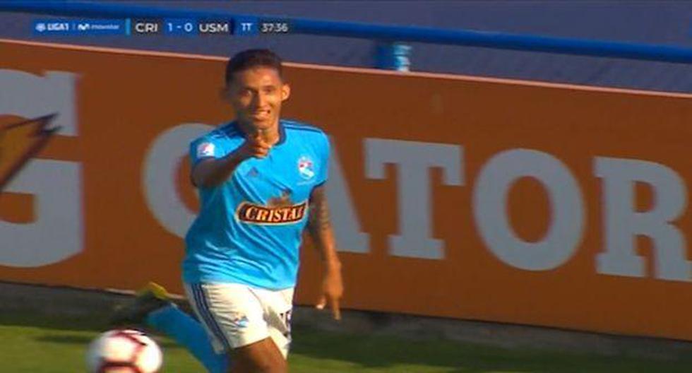 Christofer Gonzales anotó su segundo gol en el Torneo Apertura. (Captura: Gol Perú)