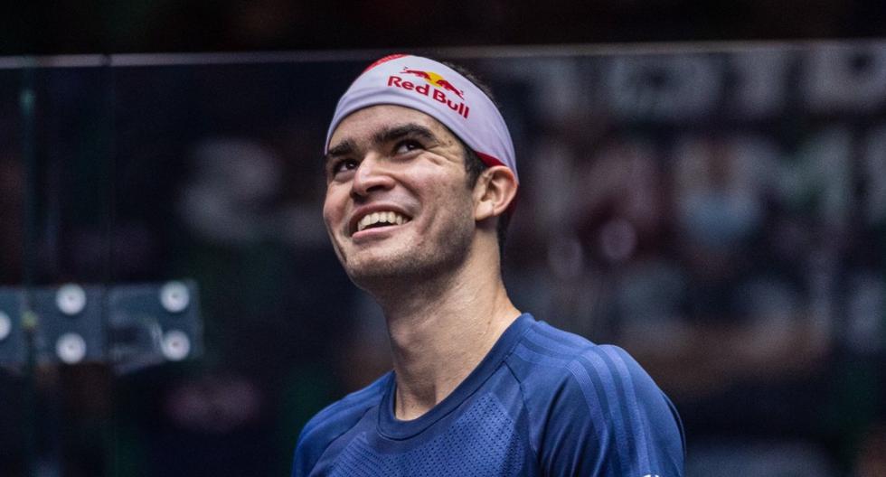 Diego Elías venció en la final al número dos del mundo, Paul Coll. (Foto: @PSAWorldTour)