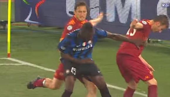 Francesco Totti y la agresión a Balotelli que quisiera olvidar