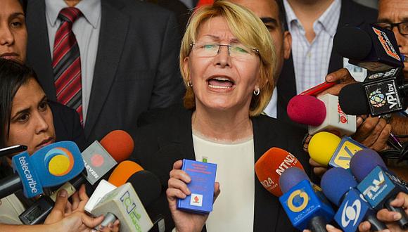 Luisa Ortega, fiscal general de Venezuela. (Foto: AFP)
