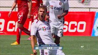 Melgar derrotó de visita 3-1 a Cienciano por el Torneo Apertura