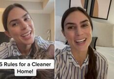 Las 5 reglas de una mujer para tener una casa más limpia
