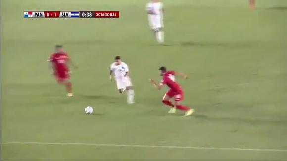 Jairo Henríquez anotó el 1-0 de El Salvador vs. Panamá. (Video: Deportes RPC)