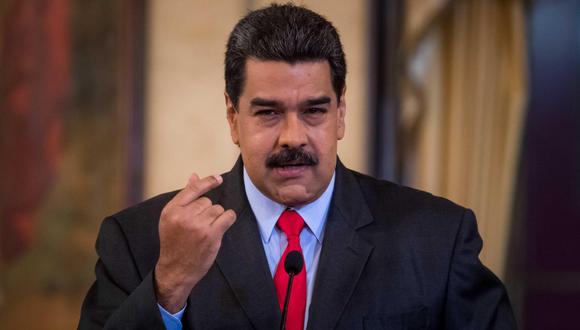 Venezuela manifestó que elevará esta denuncia al gobierno de nuestro país ante las organizaciones internacionales. En la imagen, el líder del chavismo Nicolás Maduro. (EFE)
