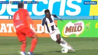 Alianza Lima vs. César Vallejo: Así fue el insólito tropiezo de Cristian Zuñiga en una clara ocasión de gol | VIDEO